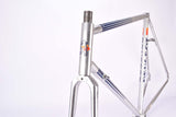 Peugeot A 300 Cosmic vintage aluminum road bike frame in 57 cm (c-t) / 55.5 cm (c-c) with Aviatube Dural tubing from 1987
