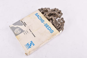 NOS/NIB 7-speed / 8-speed Sachs-Sedis Grand Tourisme Argent #GT7 SA (552787) Sedissport Chain in 1/2" x 3/32"with 114 links from the 1980s - 1990s