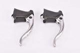 CLB Super Professionnel brake lever set with black hoods from the 1980s
