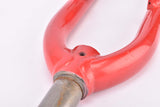 26" Red MTB Steel Fork with Eyelets for Fenders