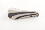 NEW Sella Italia Turbo Bio saddle white/black/grey from 1980s NOS/NIB