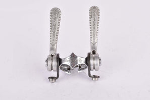 Campagnolo Record (black cable guides) #1014 Clamp-on Gear Lever Shifter Set from the 1960s - 70s