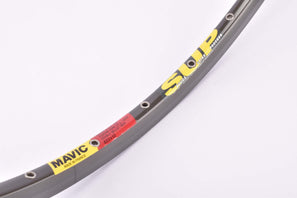 NOS Hard Anodized CD Mavic Open SUP single clincher Rim in 700c/622mm with 32 holes from the mid 1990s