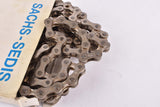 NOS/NIB 7-speed / 8-speed Sachs-Sedis Grand Tourisme Argent #GT7 SA (552787) Sedissport Chain in 1/2" x 3/32"with 114 links from the 1980s - 1990s