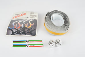 NOS/NIB Ciclolinea Pelton Shade white/grey fading Dots handlebar tape from the 1980s