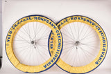 Blue and Yellow Favorit Rokycany Professional Team Service Wheel Cover Tire Saver Set