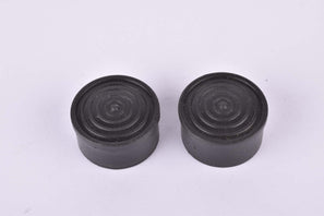 NOS black Reg #273 handlebar end plugs