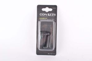 Contec bar end handlebar plug set, black
