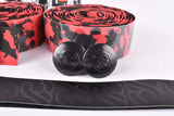 Cinelli Marco Splash Cork Ribbon Handlebar Tape, red/black