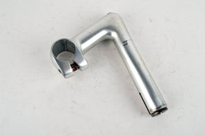 Silver Cinelli 1A Stem in size 80mm with 26,0 mm bar clamp size from the 1980s