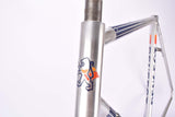 Peugeot A 300 Cosmic vintage aluminum road bike frame in 57 cm (c-t) / 55.5 cm (c-c) with Aviatube Dural tubing from 1987