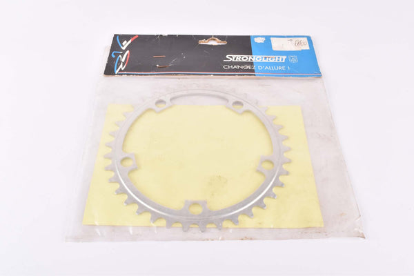 NOS Stronglight chainring with 38 teeth and 122 BCD from the 1980s