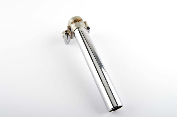 Simplex (black & gold badge) steel seat post in 26.4 diameter from 1970s