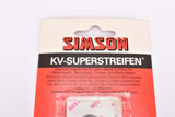 NOS Simson KV-Flicken (kaltvulkanisiert) set of 6 tire repair rubber patches in 13 mm diameter