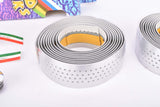 NOS/NIB Mud Cracks ventilation handlebar tape in Silver