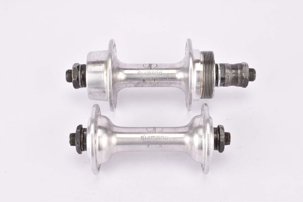 Shimano #HC-210 low flange hubset with english thread and 36 holes from 1976