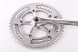 Nervar engraved logo Crankset with 52/42 Teeth and 170mm length from the 1980s