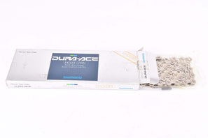 NOS/NIB Shimano Dura-Ace #CN-7401 (2-0651122357) Hyperglide (HG) Narrow Type Chain in 1/2" x 3/32" with 112 links from the 1990s