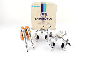 NEW Shimano 600 Arabesque #BL-6200, #BR-6200 brake set from 1978-84 NOS/NIB