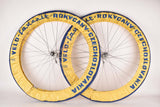 Blue and Yellow Favorit Rokycany Professional Team Service Wheel Cover Tire Saver Set
