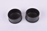 NOS black Reg #273 handlebar end plugs