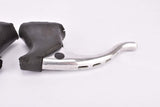 CLB Super Professionnel brake lever set with black hoods from the 1980s