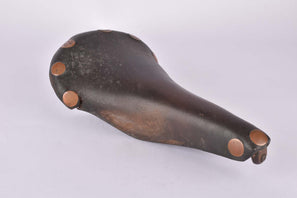 Brooks Professional Team Special Leather Saddle, Lüders Berlin Modified edition, with large polished rivets from 1973 - defective