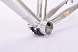 Peugeot A 300 Cosmic vintage aluminum road bike frame in 57 cm (c-t) / 55.5 cm (c-c) with Aviatube Dural tubing from 1987