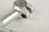 Silver Cinelli 1A Stem in size 80mm with 26,0 mm bar clamp size from the 1980s