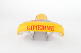 NOS Gipiemme X-Treme U.S.A. saddle in yellow from the 1990s