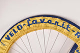 Blue and Yellow Favorit Rokycany Professional Team Service Wheel Cover Tire Saver Set