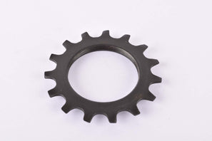 NOS Shimano 600 Uniglide #1241515 Cog with 15 teeth threaded on inside (#BC40) in black from the 1970s - 80s