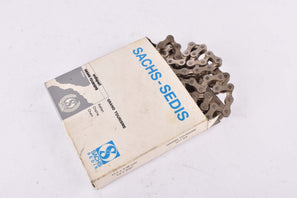 NOS/NIB 7-speed / 8-speed Sachs-Sedis Grand Tourisme Argent #GT7 SA (552787) Sedissport Chain in 1/2" x 3/32"with 116 links from the 1980s - 1990s
