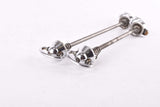 Campagnolo post CPSC quick release set Record and Super Record, #1001/3 and #1006/8 front and rear Skewer from the 1970s - 80s