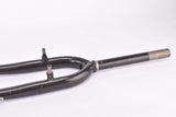 28" Anthracite Trekking Steel Fork with Eyelets for Fenders and Low Rider