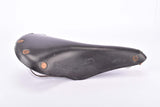 NOS black Brooks Professional Leather Saddle from 1977