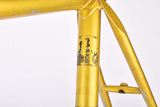 Lang Cycles Suisse frame in 58 cm (c-t) / 56.5 cm (c-c) with Reynolds 531 tubing from the 1970s