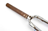 1" Vetta Low Pro straight chrome steel fork with Dedacciai Zero Tre tubing 26" from the 1980s