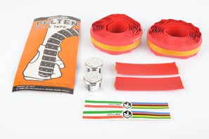 NOS Ciclolinea Pelton darkred handlebar tape from the 1980s