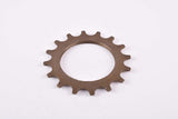 NOS Suntour steel Freewheel Cog, threaded on the inside, with 16 teeth from the 1970s / 80s