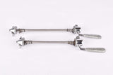 Campagnolo pre cpsc quick release set Record and Super Record, #1001/3 and #1006/8 front and rear Skewer from the 1950s - 1970s