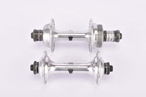 Campagnolo Record Strada #1034 Low Flange Hub set with 36 holes and italian thread from the 1960s - 80s