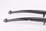 28" Anthracite Trekking Steel Fork with Eyelets for Fenders and Low Rider