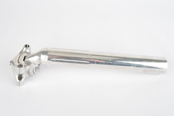 Campagnolo Super Record #4051/1 (polished upper) seatpost in 27.2 diameter from the 1980s
