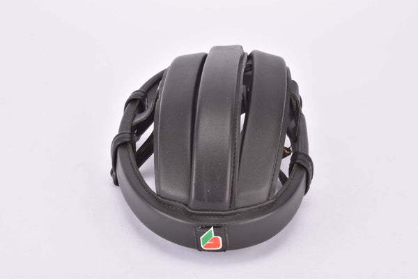 NOS Black Brancale danish leather helmet in size 52