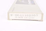 NOS/NIB Shimano 105 SC #CN-HG70 (2-0641162357) Hyperglide (hG) Narrow Type Chain in 1/2" x 3/32" with 116 links from the 1990s