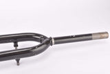 28" Anthracite Trekking Steel Fork with Eyelets for Fenders and Low Rider