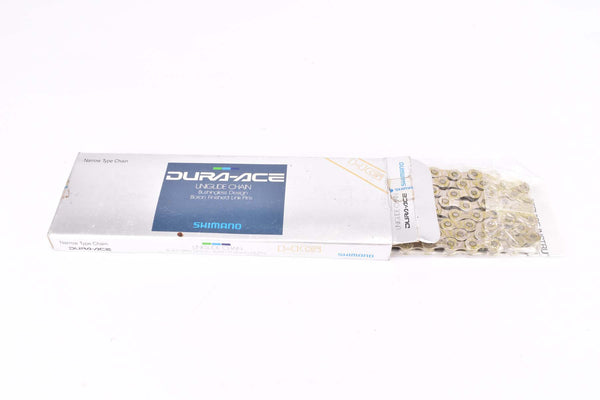 NOS/NIB Shimano Dura-Ace #CN-7401 (2-0651102357) Hyperglide (HG) Narrow Type Chain in 1/2" x 3/32" with 110 links from the 1990s