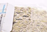 NOS/NIB Shimano Dura-Ace #CN-7401 (2-0651102357) Hyperglide (HG) Narrow Type Chain in 1/2" x 3/32" with 110 links from the 1990s
