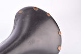 NOS black Brooks Professional Leather Saddle from 1977